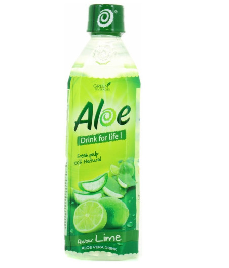 BOISSON A L'ALOE VERA - SAVEUR CITRON VERT 50CL