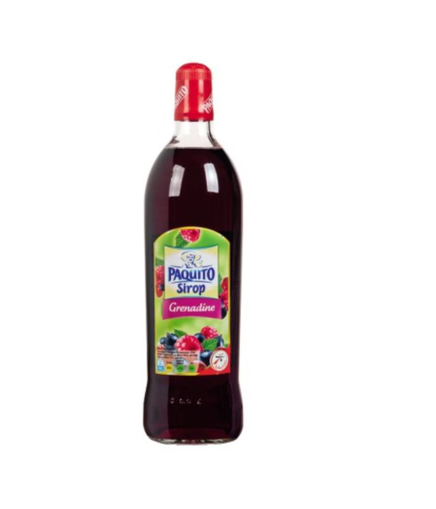 SIROP DE GRENADINE PAQUITO 1L SIROP DE GRENADINE PAQUITO 1L