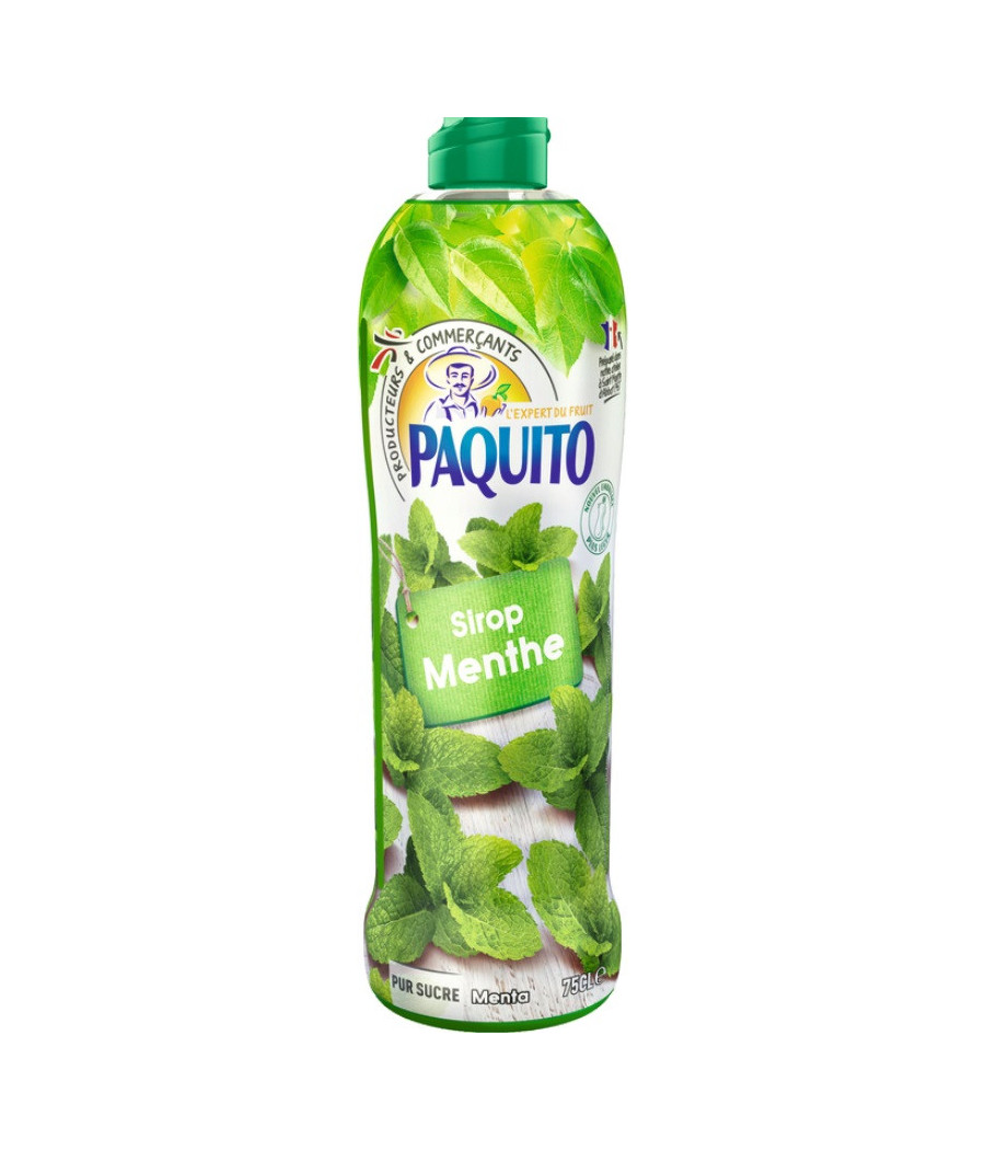 SIROP MENTHE PAQUITO 75 CL SIROP MENTHE PAQUITO 75 CL