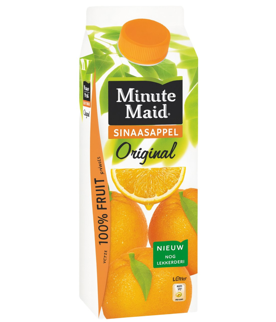 JUS DE FRUITS D'ORANGE CALCIUM & VITAMIN D MINUTE MAIDE 1L JUS DE FRUITS D'ORANGE CALCIUM & VITAMIN D MINUTE MAIDE 1L