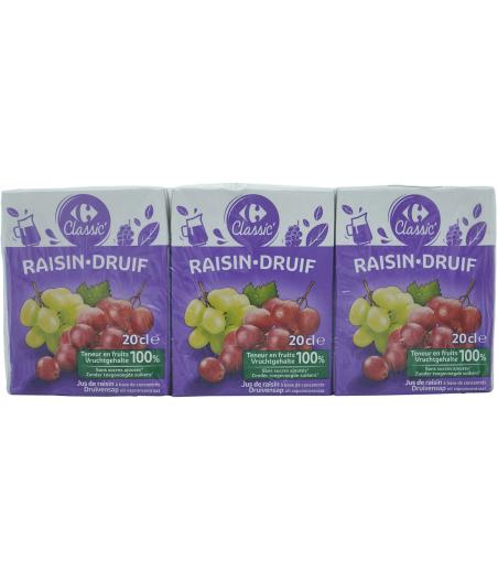 JUS DE FRUITS RAISIN A BASE CONCENTRE 20CL