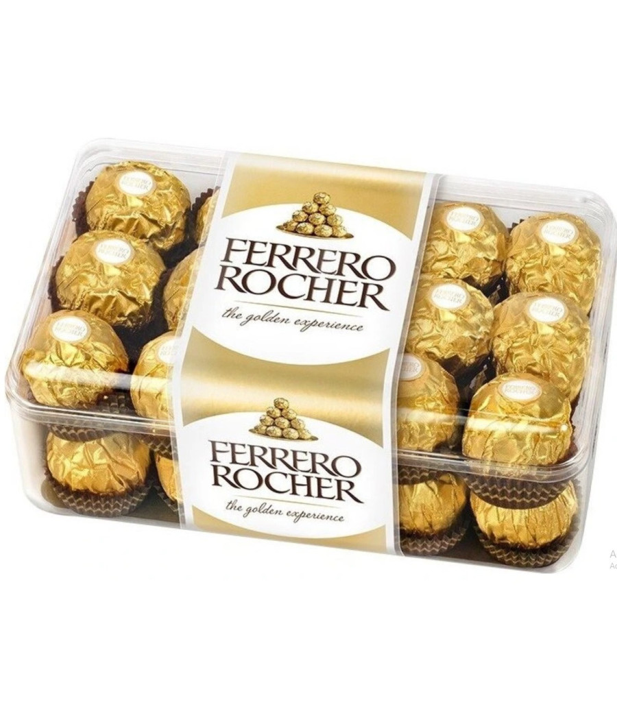 FINES GAUFRETTES ENROBEES DE CHOCOLAT FERRERO ROCHER 375G FINES GAUFRETTES ENROBEES DE CHOCOLAT FERRERO ROCHER 375G