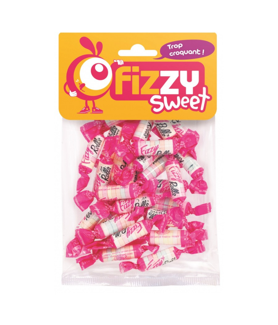 BONBON ROLLS FIZZY 110G BONBON ROLLS FIZZY 110G