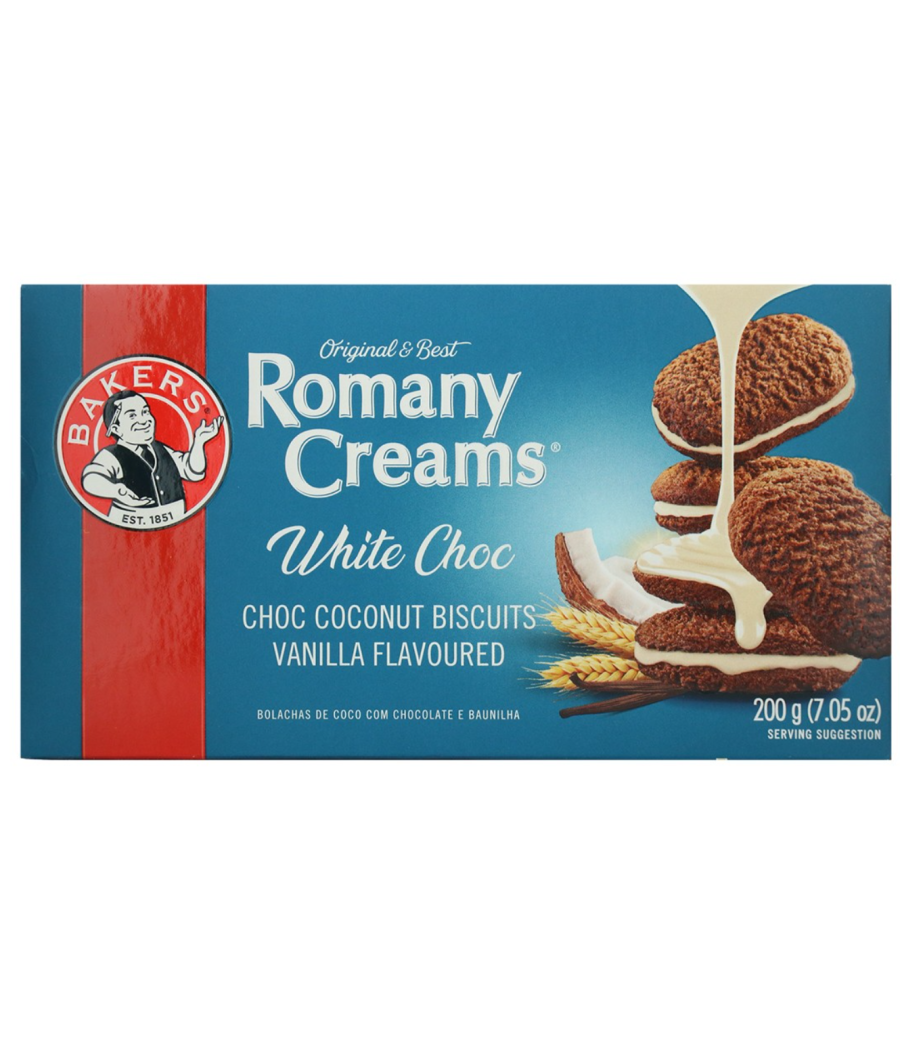 BISCUIT BAKERS ROMANY CREAMS BISCUIT BAKERS ROMANY CREAMS