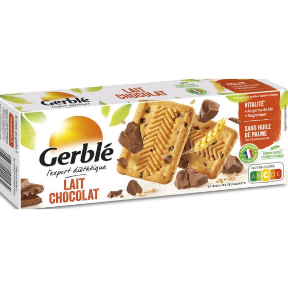 BISCUIT LAIT CHOCOLAT GERBLE 230G
