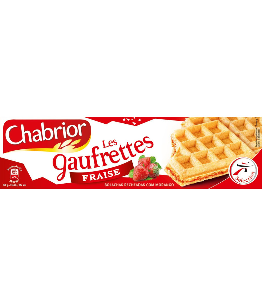 LES GAUFRETTES FRAISE CHABRIOR 110G LES GAUFRETTES FRAISE CHABRIOR 110G