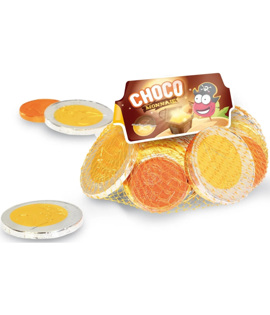 CHOCO MONNAIE EURO FIZZY 100G CHOCO MONNAIE EURO FIZZY 100G
