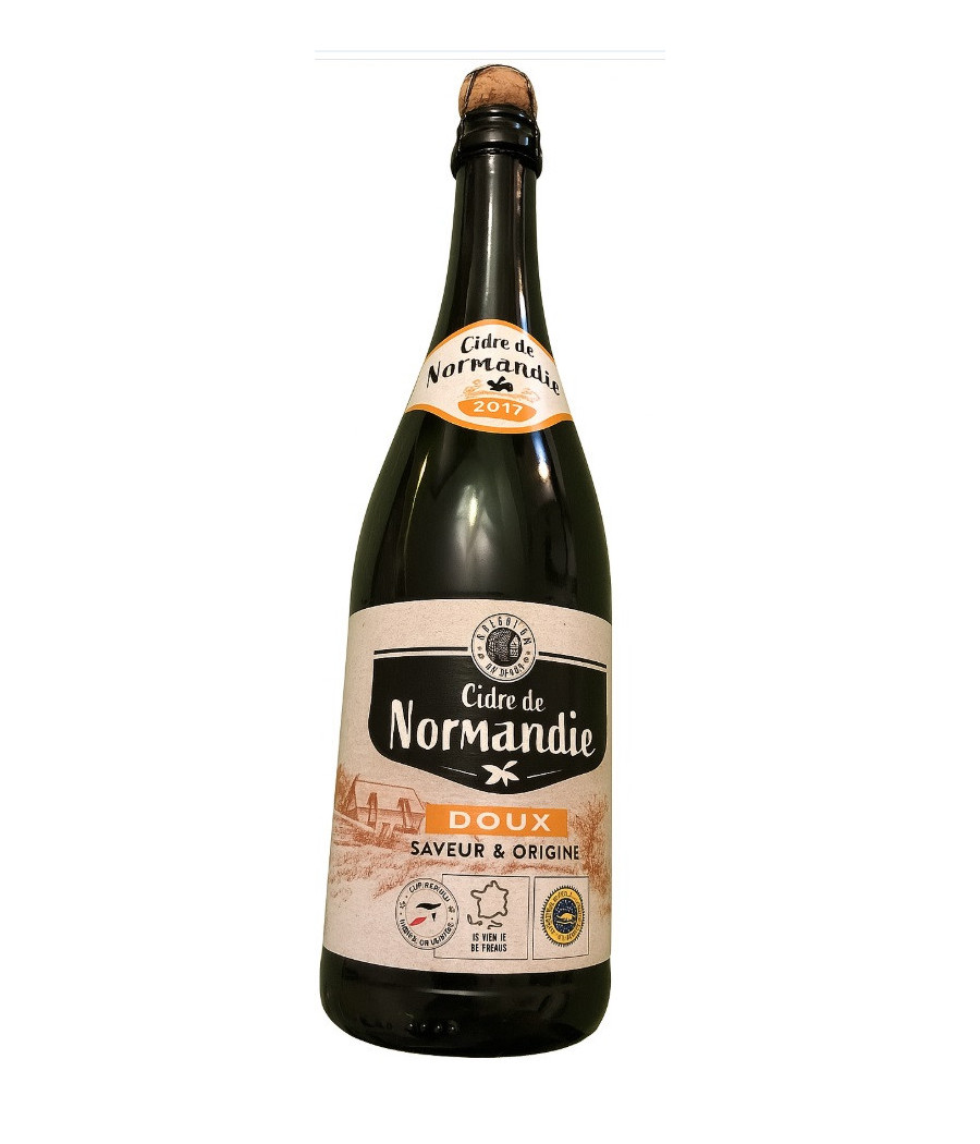 CIDRE DE NORMANDIE DOUX  75 CL CIDRE DE NORMANDIE DOUX  75 CL