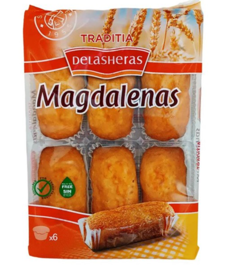 BISCUIT MADELEINES X6