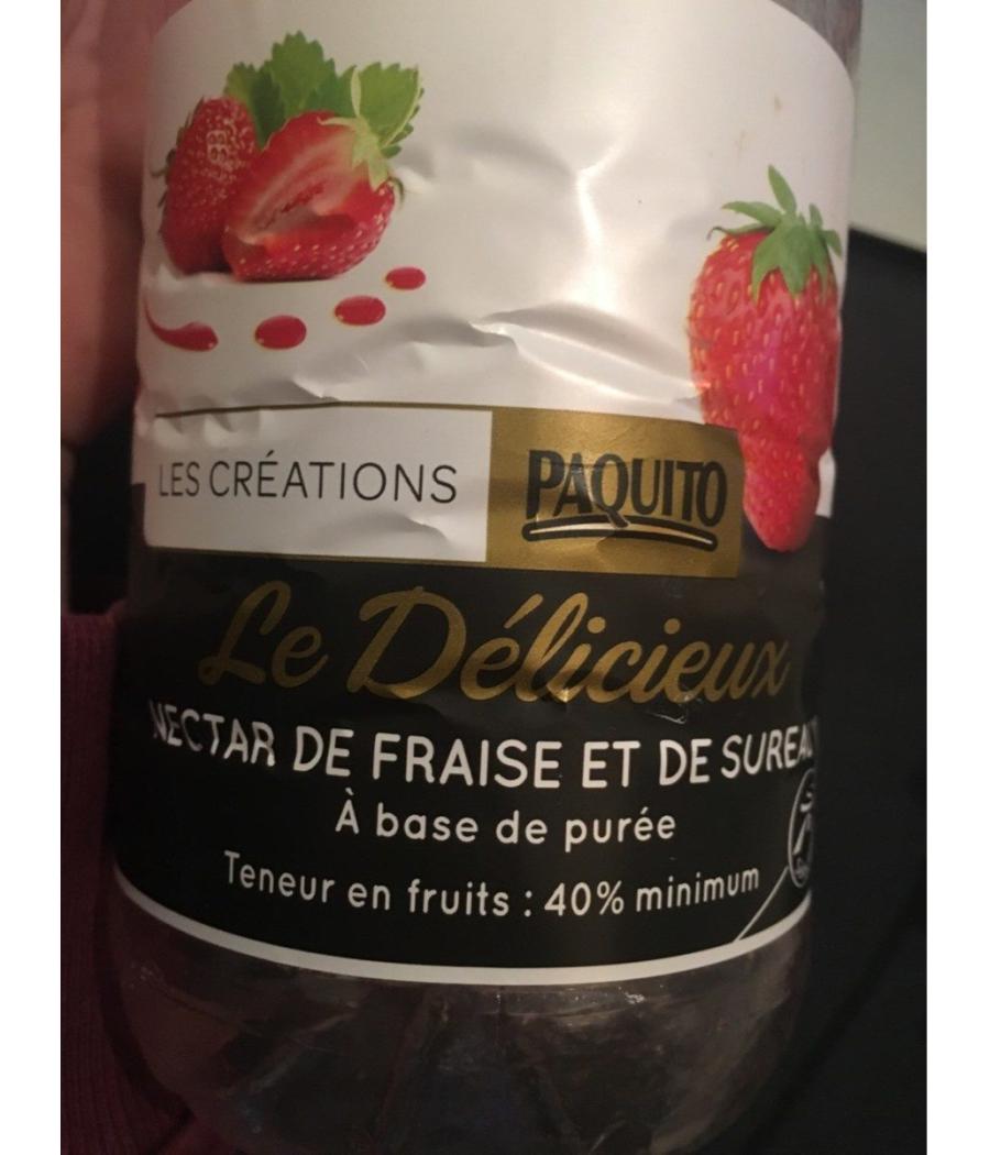 JUS DE FRUITS PAQUITO FRAISE 1L JUS DE FRUITS PAQUITO FRAISE 1L