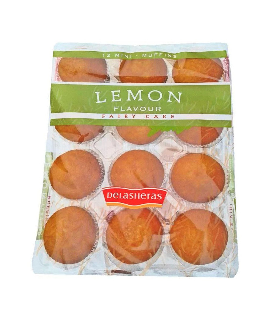 DELASHERAS LEMON MINI MUFFINS 280 G DELASHERAS LEMON MINI MUFFINS 280 G