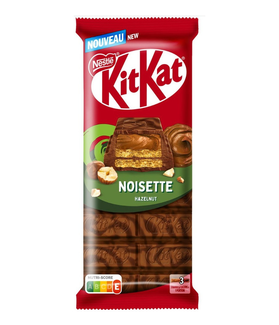 KITKAT TABLETTE NOISETTE NESTLE 99G KITKAT TABLETTE NOISETTE NESTLE 99G