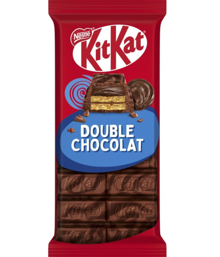 KITKAT TABLETTE DOUBLE CHOCOLAT NESTLE 99G