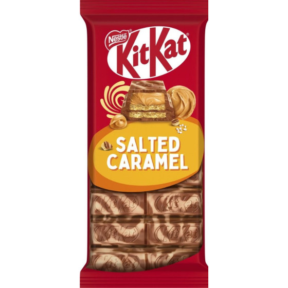 KITKAT TABLETTE CARAMEL SALE NESTLE 99G
