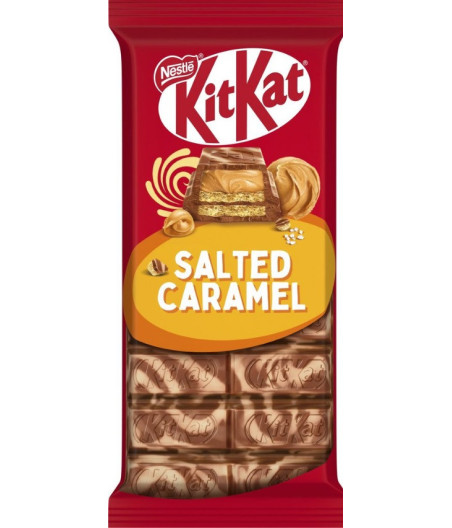 KITKAT TABLETTE CARAMEL SALE NESTLE 99G