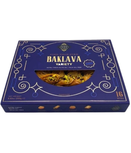 BAKLAVA ASSORTIMENT VARIETY 250G