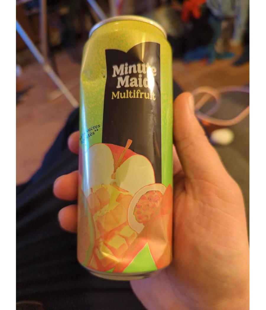 JUS DE FRUITS MINUTE MAID MULTIFRUIT 33 CL JUS DE FRUITS MINUTE MAID MULTIFRUIT 33 CL