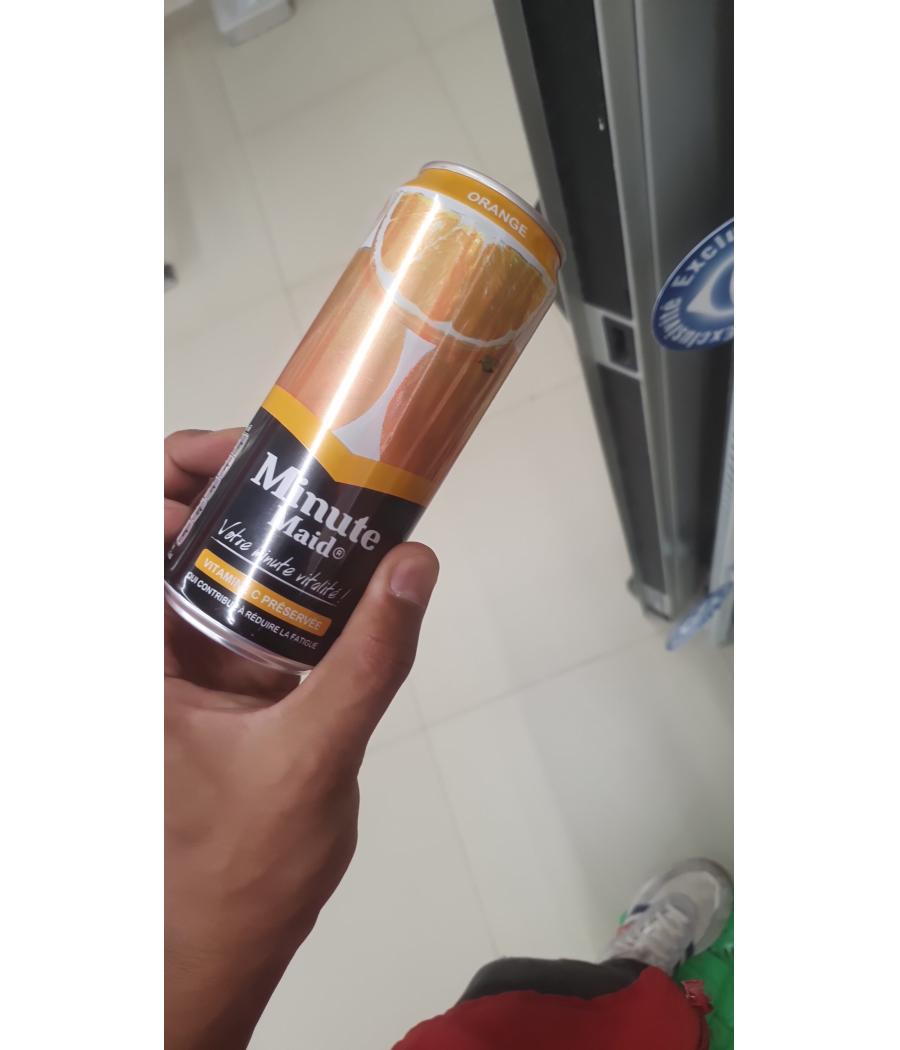 JUS DE FRUITS MINUTE MAID ORANGE 33 CL JUS DE FRUITS MINUTE MAID ORANGE 33 CL