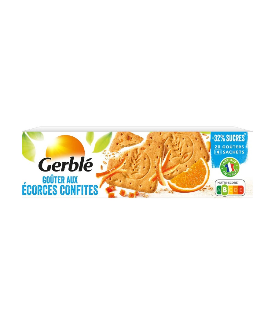 GOUTER AUX ECORCES CONFITES  GERBLE 360G GOUTER AUX ECORCES CONFITES  GERBLE 360G