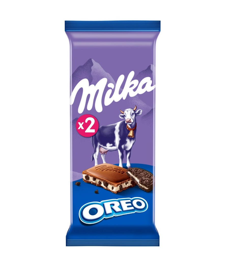 TABLETTE DE CHOCOILAT OREO MILKA 200G TABLETTE DE CHOCOILAT OREO MILKA 200G