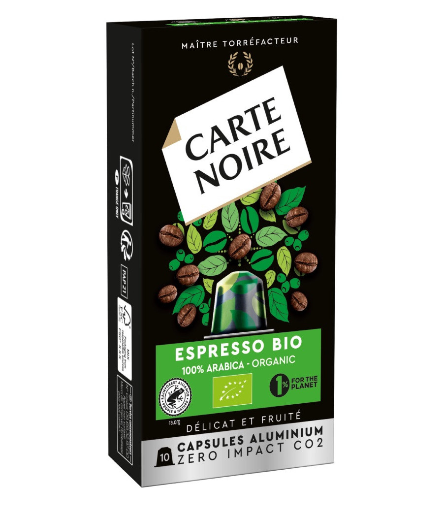 ESPRESSO BIO x10 55G ESPRESSO BIO x10 55G