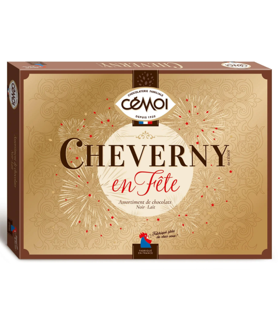 CHOCOLAT NOIR ET LAIT CHEVERNY  401G CHOCOLAT NOIR ET LAIT CHEVERNY  401G