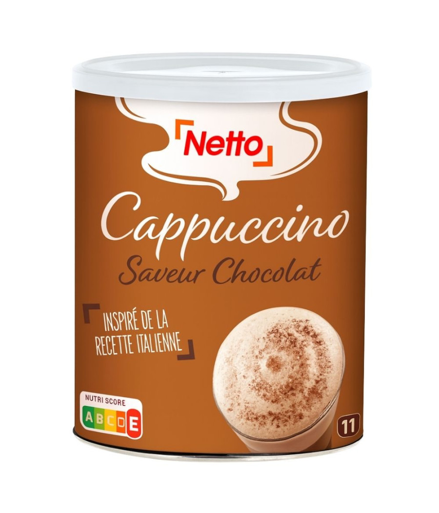 CAPPUCCINO CHOCOLAT NETTO 200G CAPPUCCINO CHOCOLAT NETTO 200G