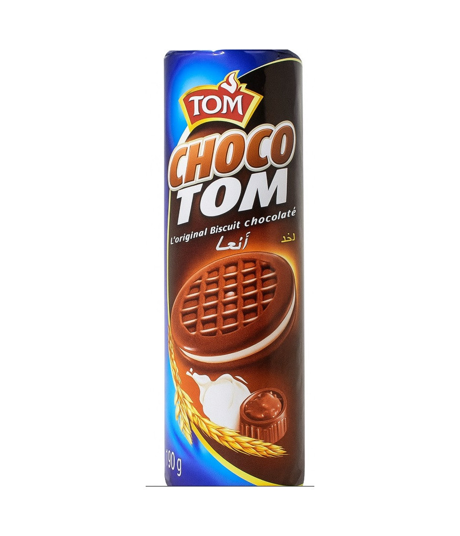BISCUITS CHOCOTOM AU LAIT 190G BISCUITS CHOCOTOM AU LAIT 190G