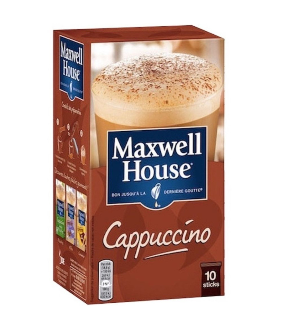 CAPUCCINO MAXWELL HOUSE 148G CAPUCCINO MAXWELL HOUSE 148G