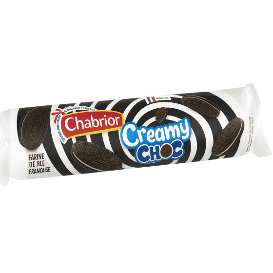 BISCUITS CREAMY CHOC CHABRIOR 154G