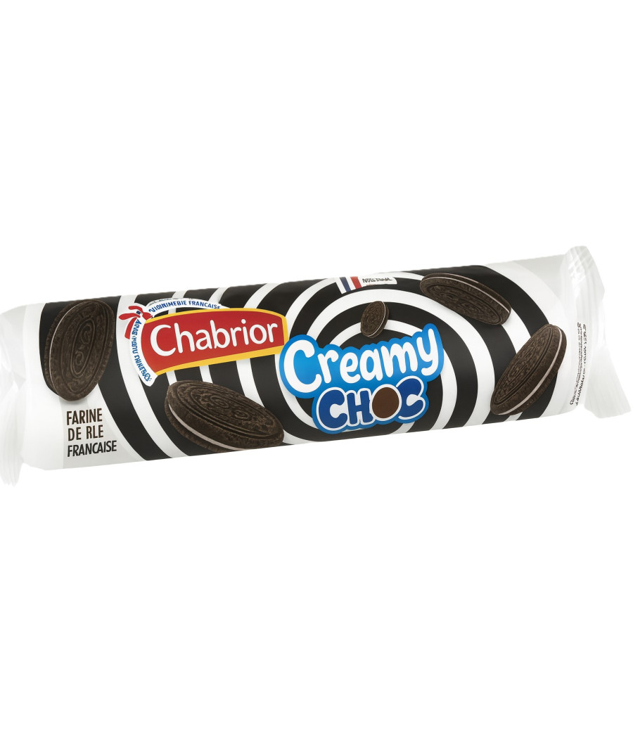 BISCUITS CREAMY CHOC CHABRIOR 154G BISCUITS CREAMY CHOC CHABRIOR 154G