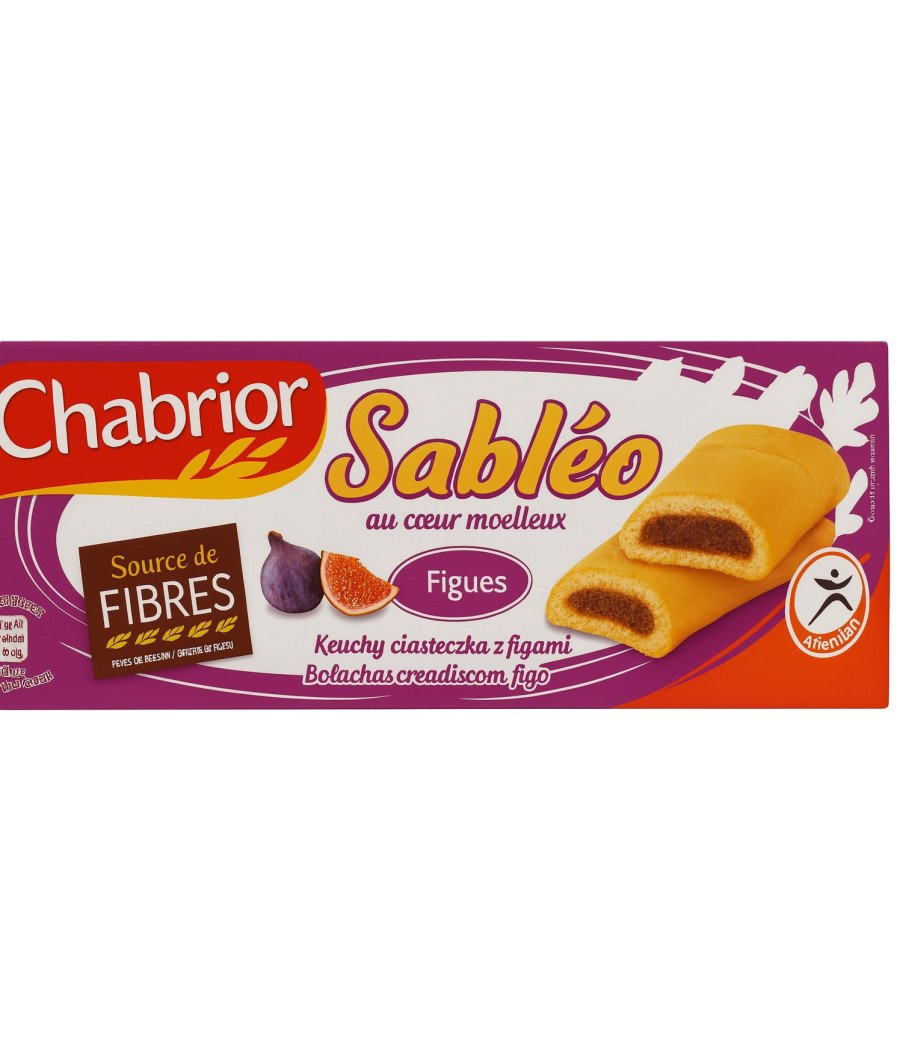 SABLEO AU COEUR MOELLEX FIGUE CHABRIOR 165G SABLEO AU COEUR MOELLEX FIGUE CHABRIOR 165G