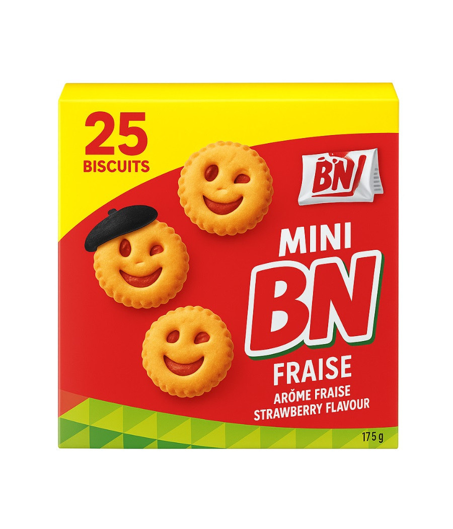 MINI BN FRAISE 175 G MINI BN FRAISE 175 G