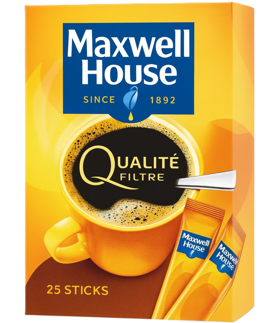 CAFE MAXWELL HOUSE QUALITE FILTRE 45G CAFE MAXWELL HOUSE QUALITE FILTRE 45G