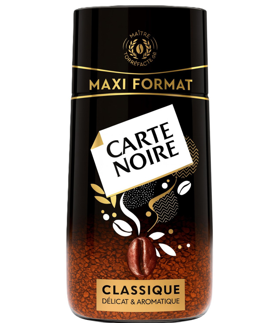 CAFE CLASSIQUE CARTE NOIRE MAXI FORMAT 100G CAFE CLASSIQUE CARTE NOIRE MAXI FORMAT 100G