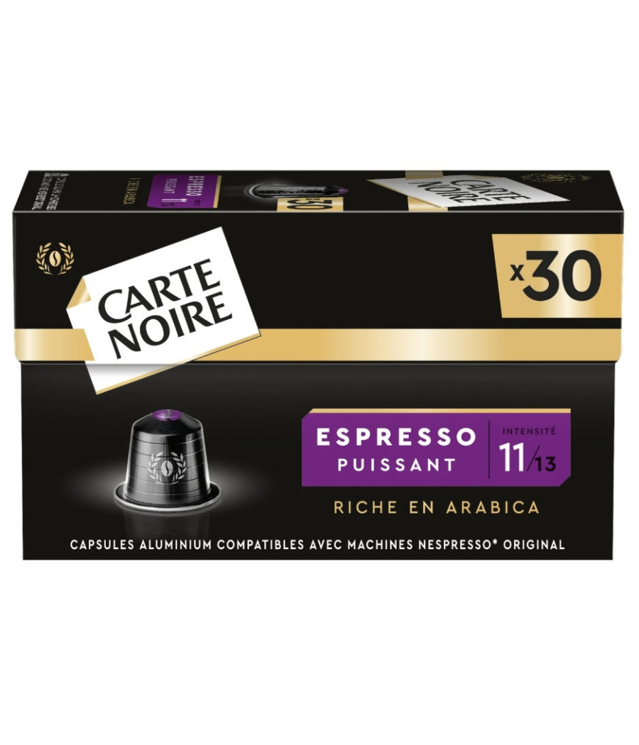 ESPRESSO PUISSANT 11 30 CAPSULES (165 G) ESPRESSO PUISSANT 11 30 CAPSULES (165 G)