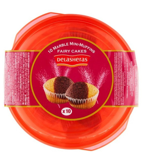 MINI MUFFINS 10 MARBRE DELASHERAS
