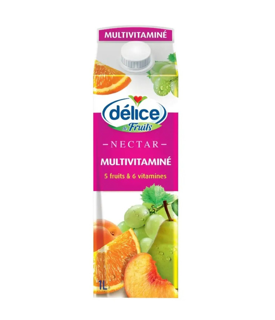 JUS DE FRUITS NECTAR MULTIVITAMINE 1L JUS DE FRUITS NECTAR MULTIVITAMINE 1L