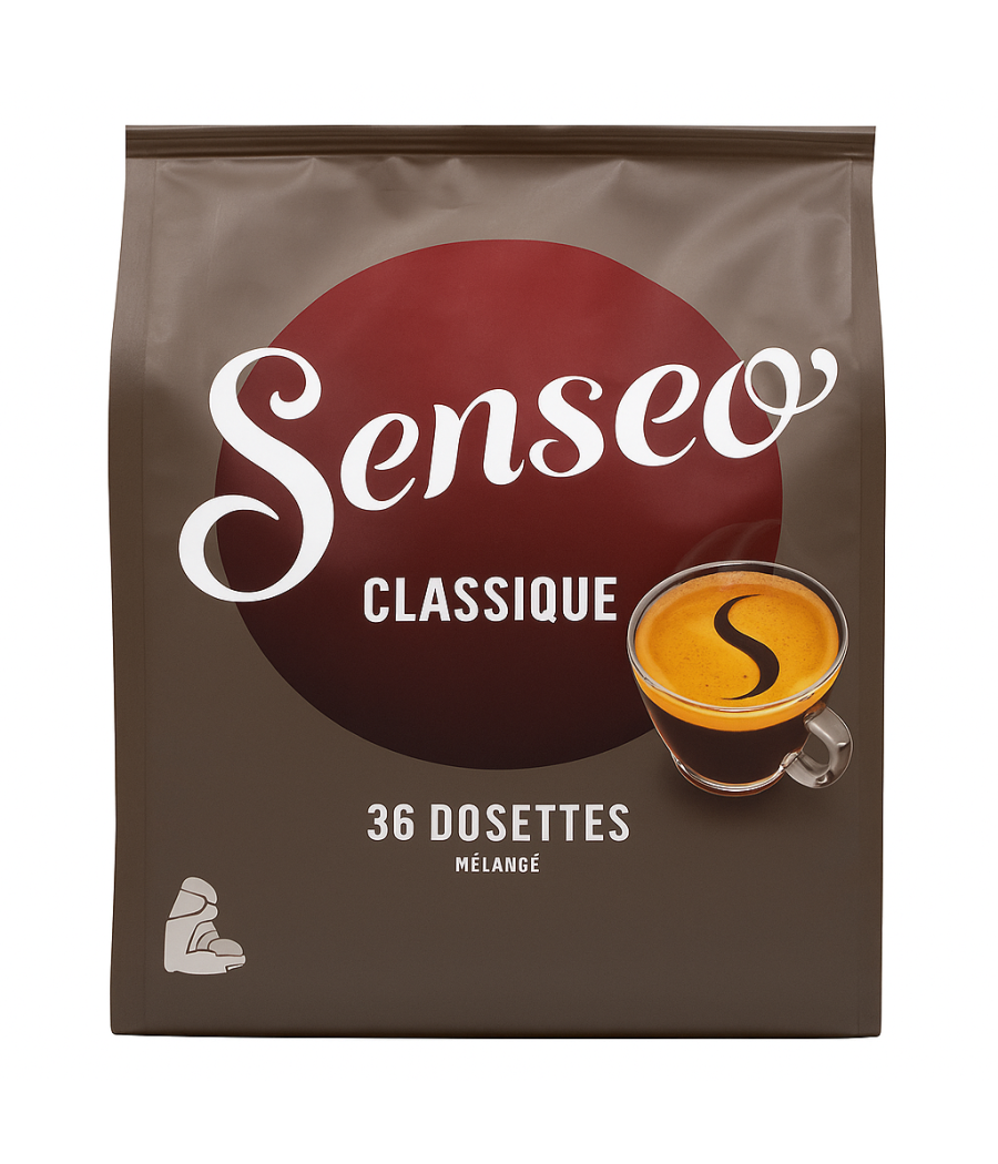 CAFE CLASSIQUE SENSEO  36 DOSETTES 250G CAFE CLASSIQUE SENSEO  36 DOSETTES 250G