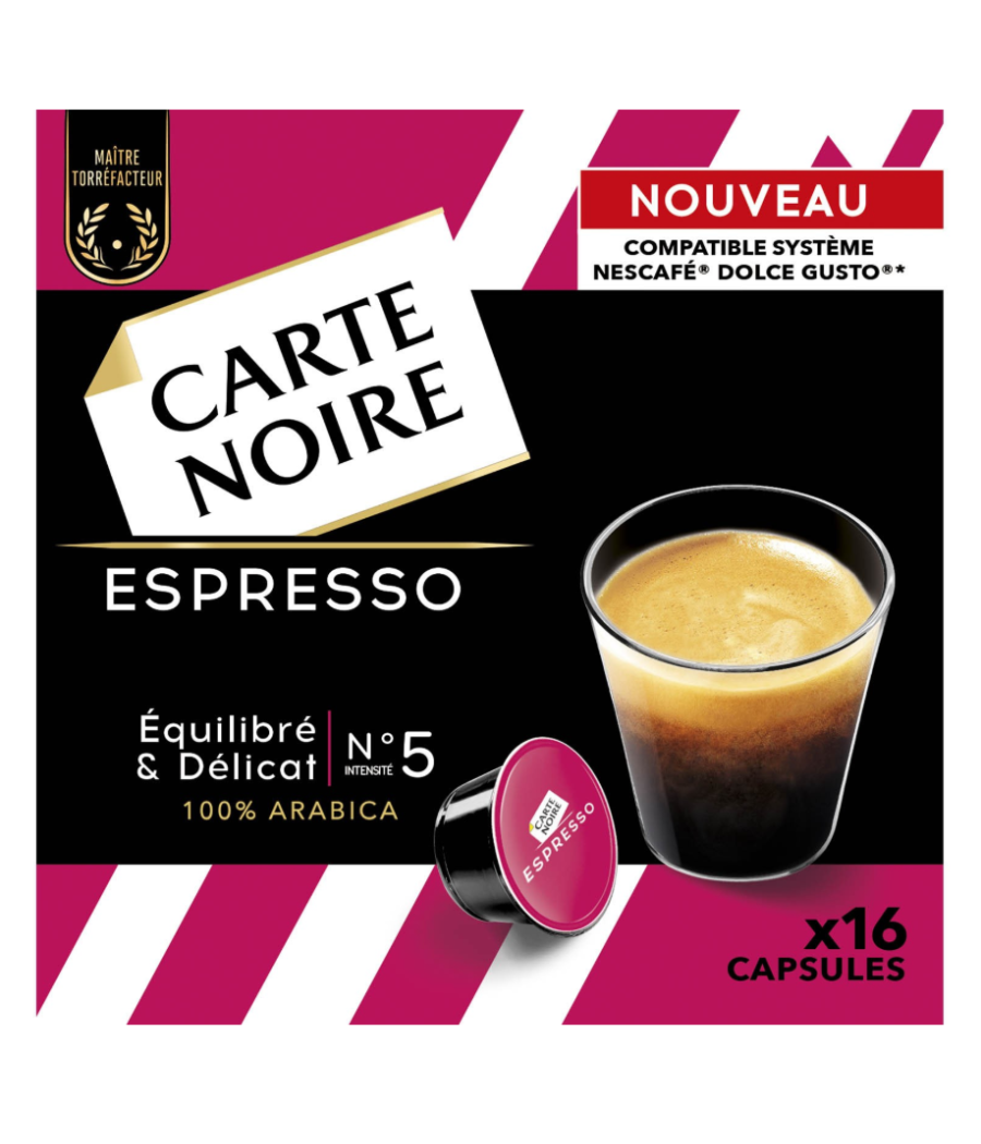 CAFE ESPRESSO CARTE NOIR 130G CAFE ESPRESSO CARTE NOIR 130G