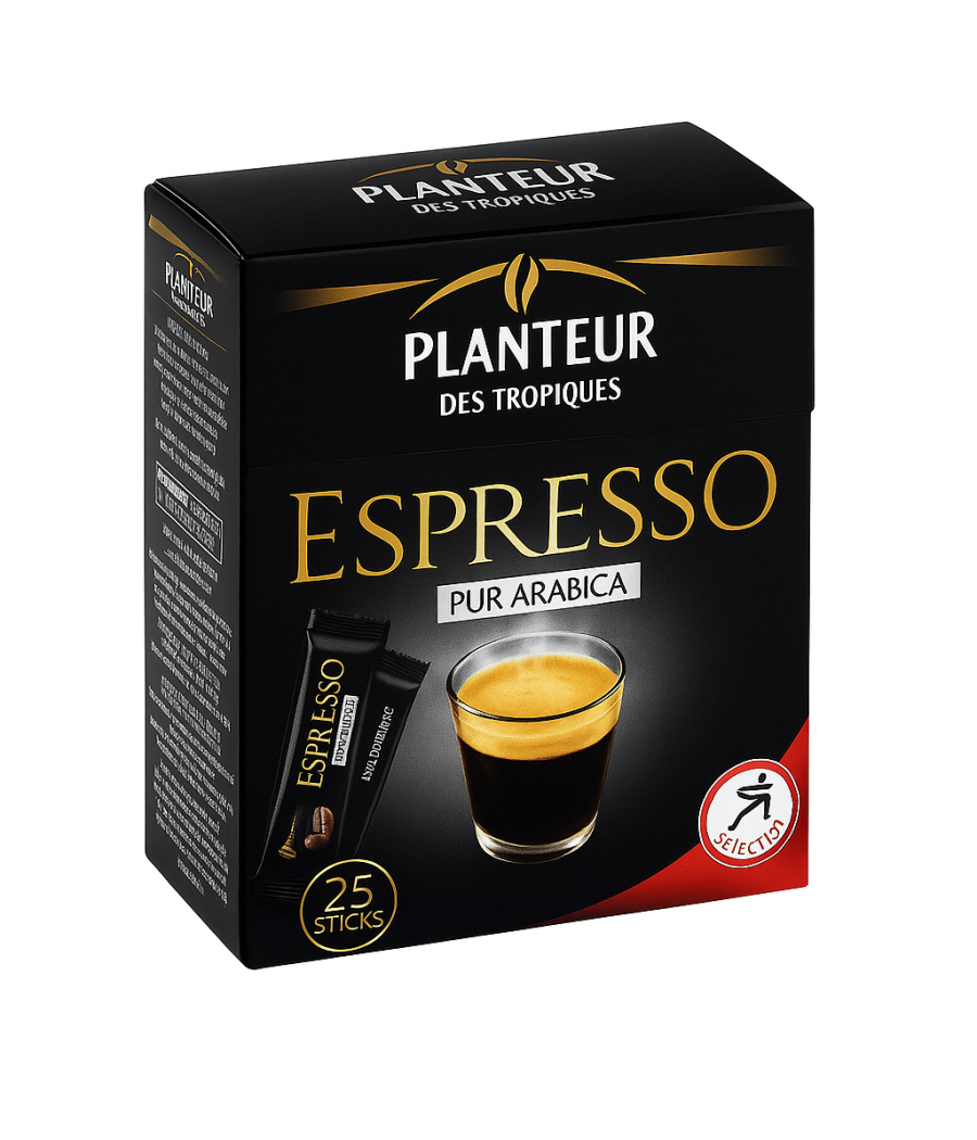 CAFE ESPRESSO PLANTEUR DES TROPIQUES 50G CAFE ESPRESSO PLANTEUR DES TROPIQUES 50G