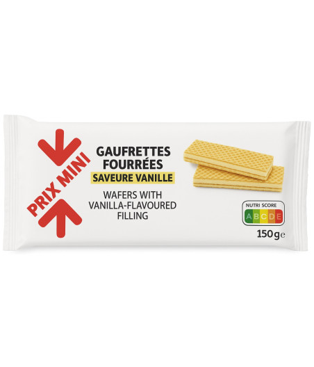 GAUFRETTES FOURREES 150G