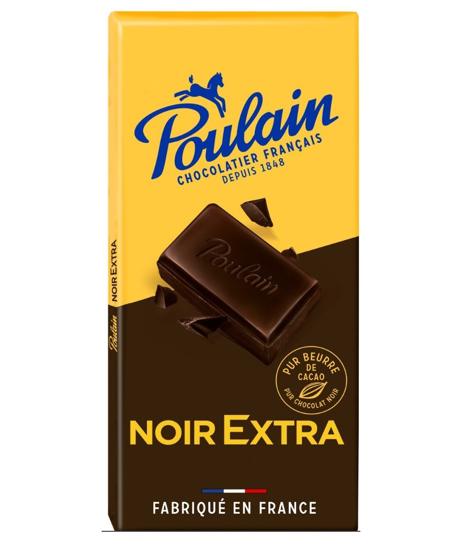 NOIR EXTRA POULAIN 100 G NOIR EXTRA POULAIN 100 G