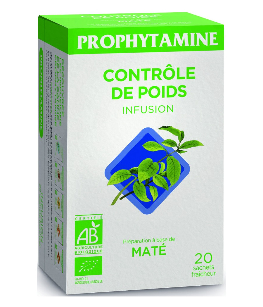 PROPHYTAMINE INFUSION A BASE DE MATE RACINE BIO 40G PROPHYTAMINE INFUSION A BASE DE MATE RACINE BIO 40G