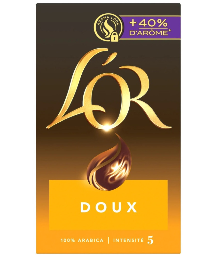CAFE DOUX INTENSITE N°5 L'OR 250G CAFE DOUX INTENSITE N°5 L'OR 250G