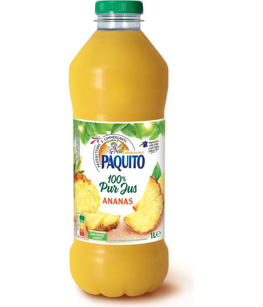 JUS DE FRUITS PAQUITO PUR JUS ANANAS 1L JUS DE FRUITS PAQUITO PUR JUS ANANAS 1L