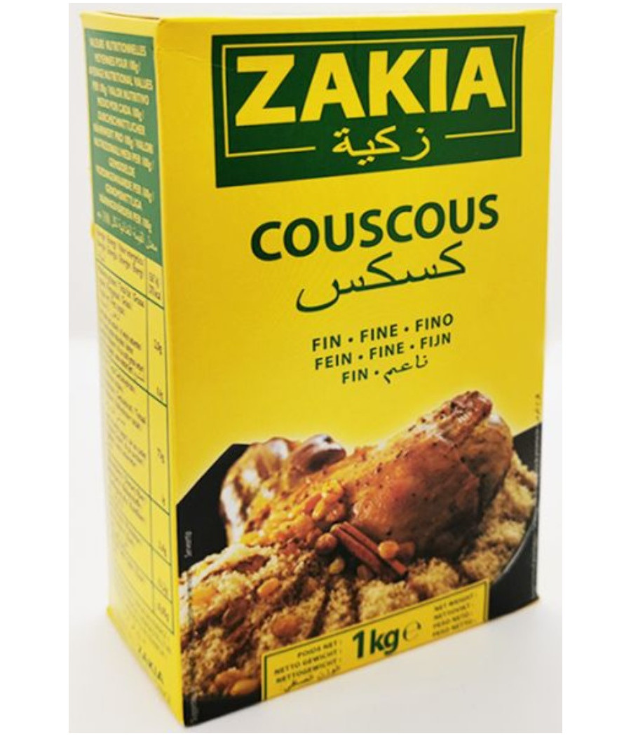 COUSCOUS ZAKIA 1 KG COUSCOUS ZAKIA 1 KG