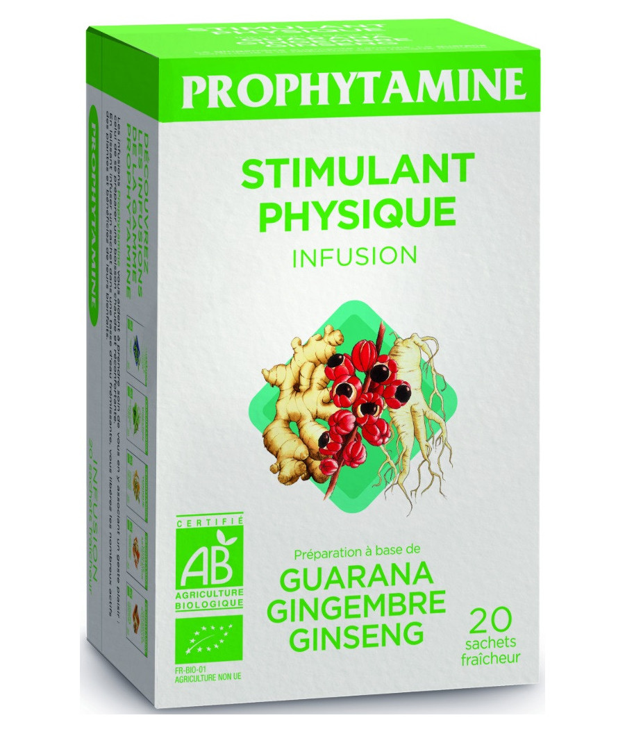STIMULANT PROPHYTAMINE PHYSIQUE RACINES 40G STIMULANT PROPHYTAMINE PHYSIQUE RACINES 40G