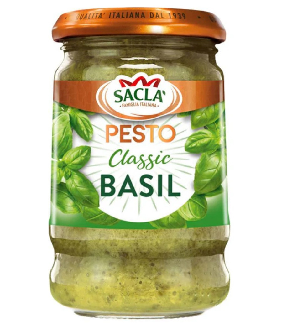 PESTO BASILIC SACLA 190G PESTO BASILIC SACLA 190G