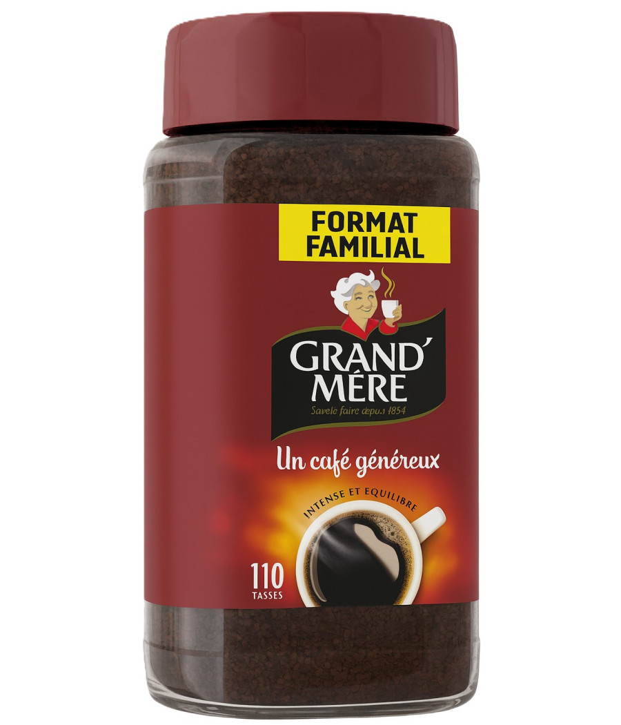 CAFE INTENSE ET EQUILIBRE FORMAT FAMILIAL GRAND MERE CAFE INTENSE ET EQUILIBRE FORMAT FAMILIAL GRAND MERE